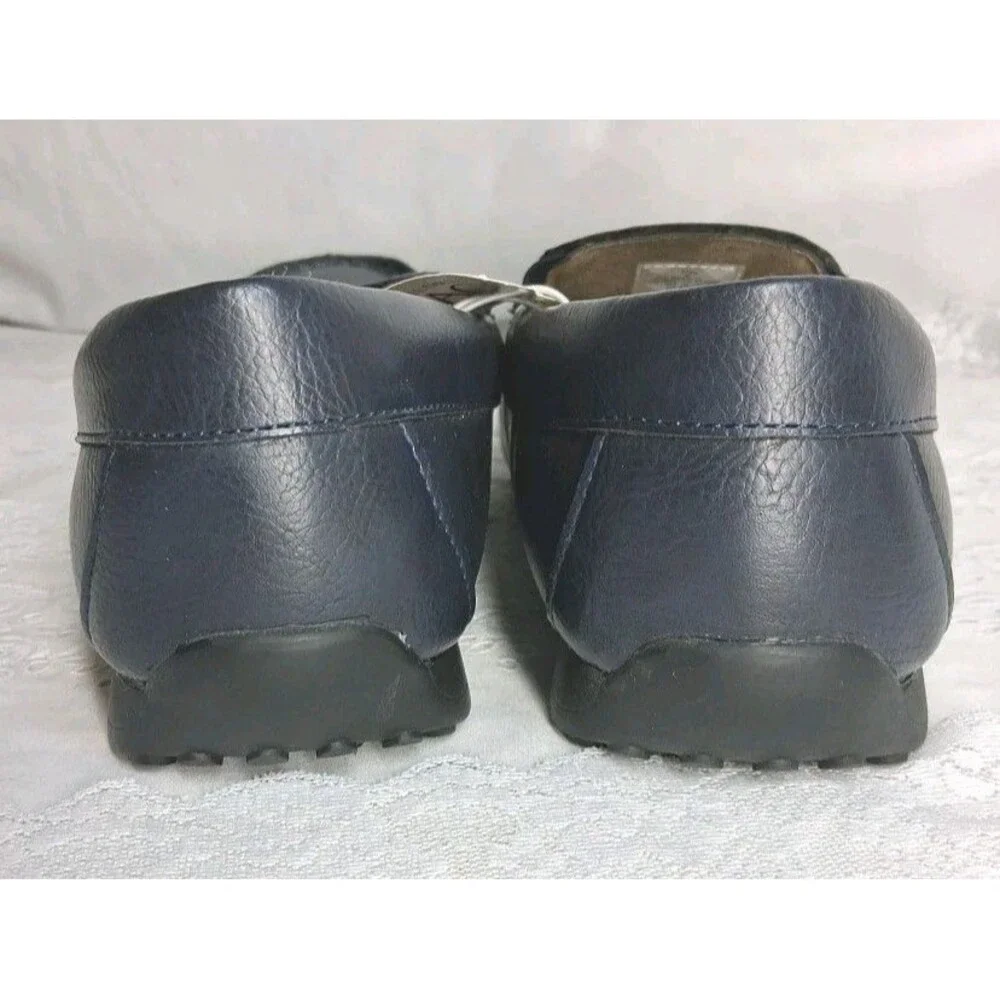 The Children’s Place Boys Slip On Loafers Tidal Blue Youth 6 Dress Shoes